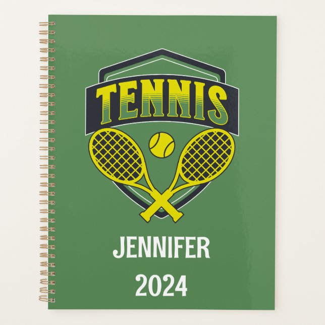Agenda Diseño de tenis para los amantes del tenis (Anverso)