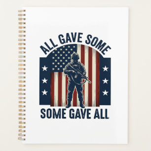 Agenda Diseño de tributo al veterano Todo dio algo Alguno