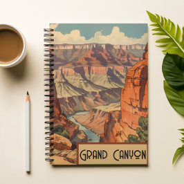 Agenda Diseño de Viajes Retro del Gran Cañón