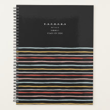 Diseño de vuelta a la escuela Colorous Stripes Mon