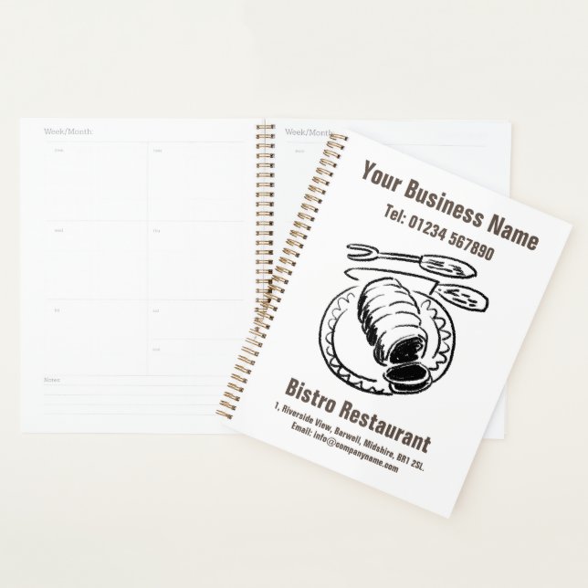 Agenda Diseño del calendario de reservas de restaurantes (Demostración)