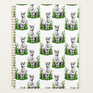 Agenda Diseño del patrón de camello llama Alpaca