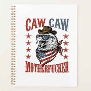 Agenda Diseño divertido de camiseta vintage Águila Patrió