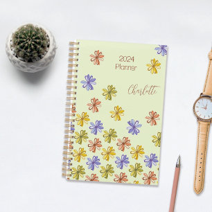 Agenda Diseño elegante de flores