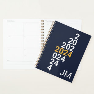 Agenda Diseño elegante para 2024