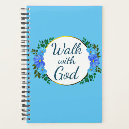 Agenda Diseño floral "Caminar con Dios"