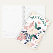 Diseño Floral Elegante – Azul Marino, Rosa y Beige