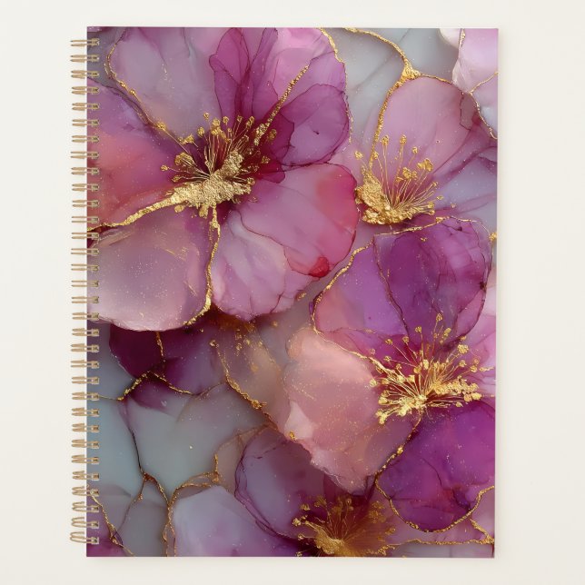 Agenda Diseño Flores (Anverso)