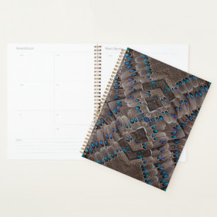 Agenda Diseño Fractal Pluma de Faisán