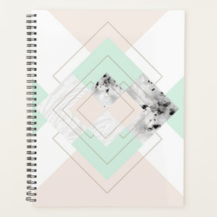Agenda Diseño geométrico de estilo moderno