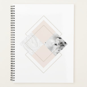 Agenda Diseño geométrico de mármol