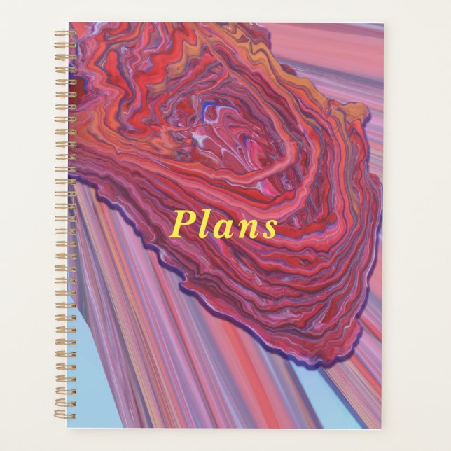 Agenda Diseño Heartbeat Resumen Arte (Anverso)