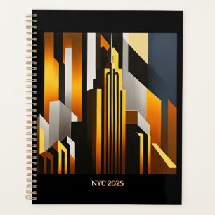 AGENDA DISEÑO MODERNO DE ARTE METRO DE CITYSCAPE