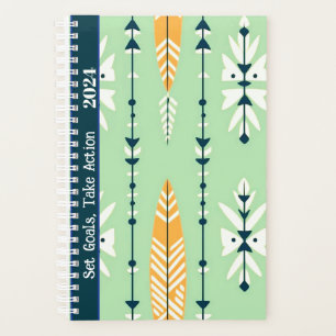 AGENDA DISEÑO MOTIVATIVO DE PATRÓN BOHO