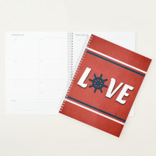 Agenda Diseño náutico de amor