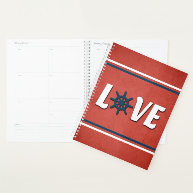 Agenda Diseño náutico de amor (Demostración)