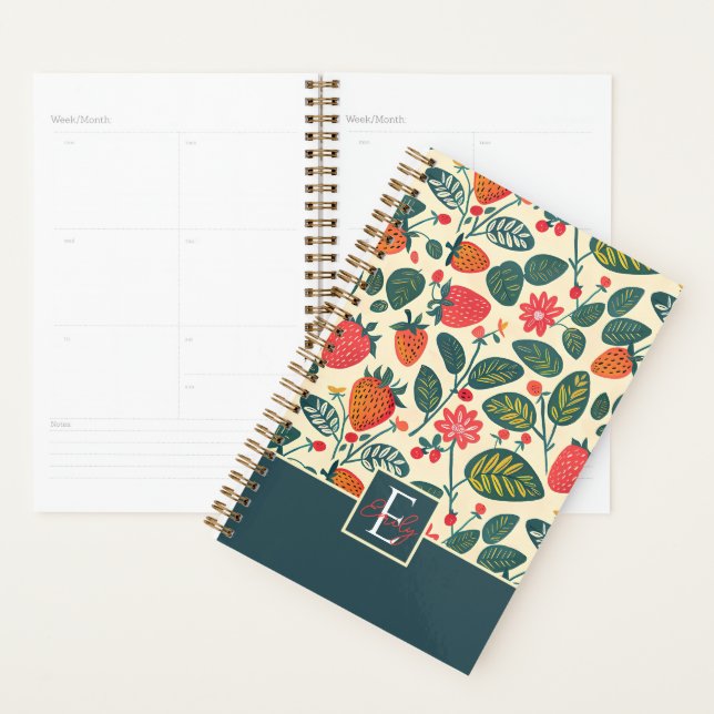Agenda Diseño Personalizado de Fresa (Demostración)
