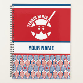 Agenda Diseño personalizado para jugadores de tenis, entr