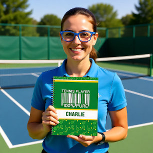 Agenda Diseño personalizado para jugadores de tenis, entr