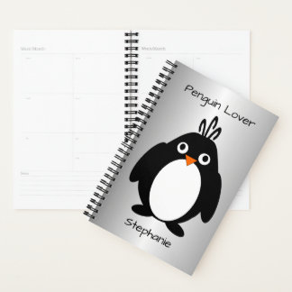 Agenda Diseño pingüino personalizado