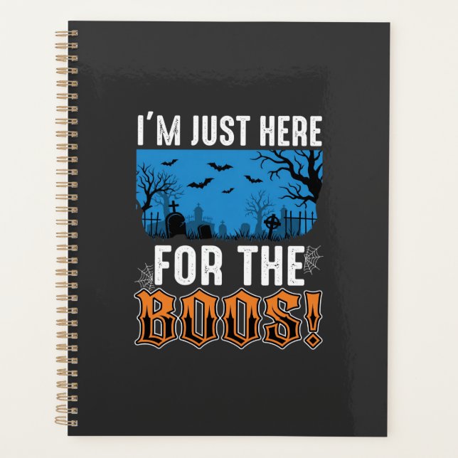 Agenda Diseño vectorial cementerio de fantasmas de Hallow (Anverso)