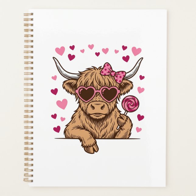 Agenda Diseño vectorial de gafas de sol de San Valentín d (Anverso)