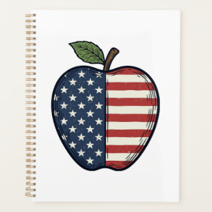 Agenda Diseño vectorial de grabado vintage de manzana pat