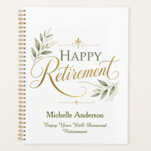 Agenda Disfruta Tu Merecida Jubilación Personalizada 