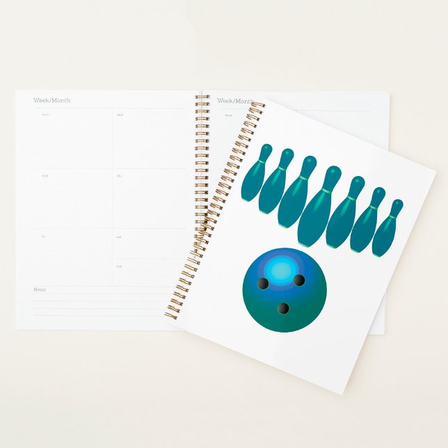 Agenda Diversión de Bolos con Bola y Bolos (Subido por el creador)