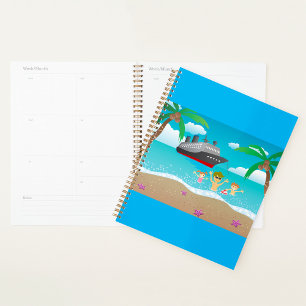 Agenda Diversión de crucero de playa para familias tropic