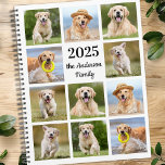 Agenda Diversión del Collage de fotos personalizado Crear<br><div class="desc">planificador del calendario de collage de fotos de los personalizados. Nuestro divertido planificador de fotos tiene 11 fotos para personalizar y nombrar. El diseño está delante y detrás. Personalizar con fotos familiares, fotos de niños favoritos, fotos de mascotas y todas las fotos de tus perros! DERECHOS RESERVADOS © 2020 Judy...</div>