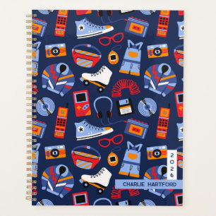Agenda Diversión retro nostalgia de los 90 – dibujos resu