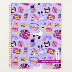 Agenda Diversión retro nostalgia de los 90 – renacimiento