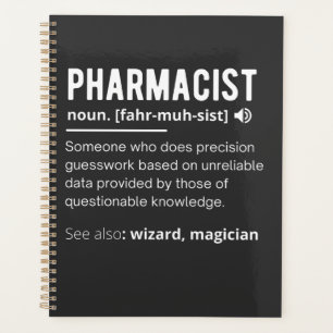 Agenda divertida definición farmacéutica sarcástica T-