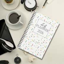 Diviértete con un patrón moderno y colorido diario