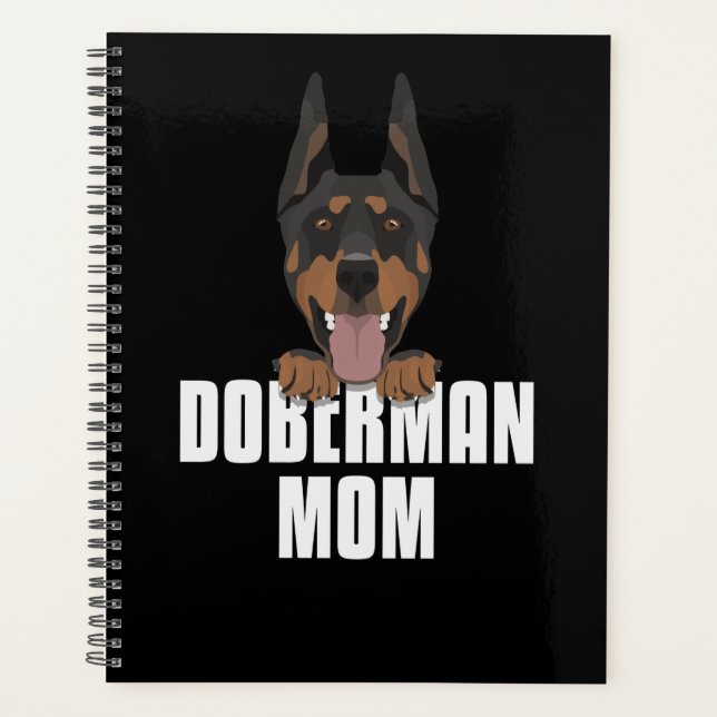 Agenda Doberman Mom, Perro Mom (Anverso)
