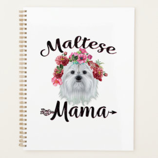 Agenda Dog Lover | Flores de perro maltesas y maltesas de