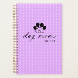 Agenda dog mom customizable 