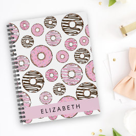 Agenda Donuts rosados, Donuts blancos, rociadores, tu nom