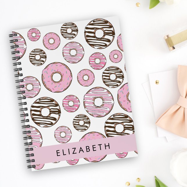 Agenda Donuts rosados, Donuts blancos, rociadores, tu nom (Subido por el creador)