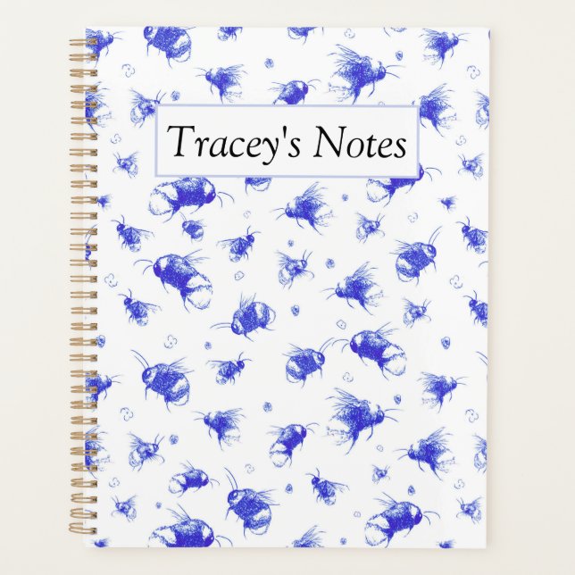 Agenda Doodle Bee Planner - Regalo de Navidades personali (Anverso)