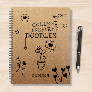 Agenda Doodles inspirados en el Colegio Graciosa Giratori