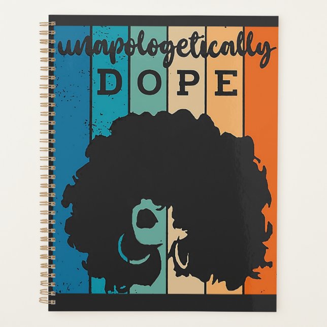 Agenda Dope sin remordimientos, mujeres negras, reina neg (Anverso)