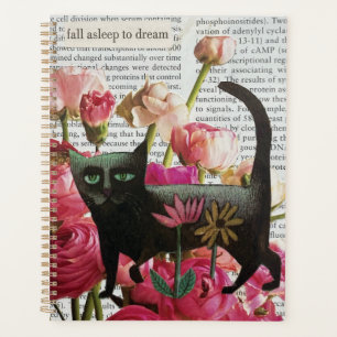 Agenda Dormir para soñar con flores rosadas calientes de 