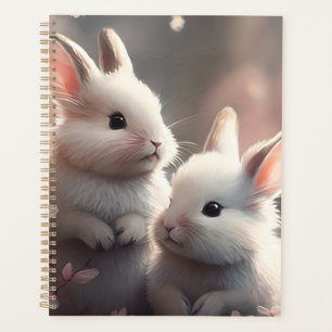 Agenda Dos lindos conejos con Sakura Planner