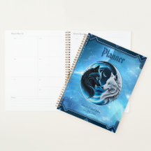 Dos majestuosas cabezas de lobo