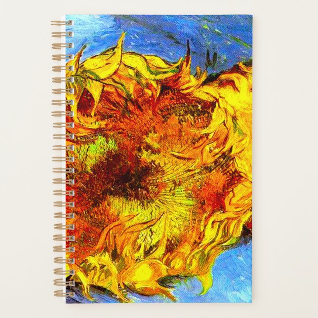 Agenda Dos Sunflowers Van Gogh (Anverso)