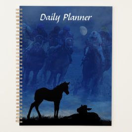 Agenda Dos Thoroughbred Racehorse Foals Daily Planner