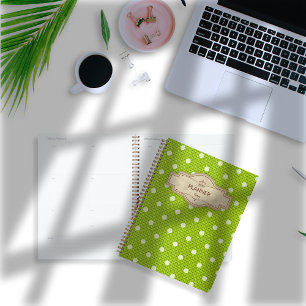 Agenda Dotty Delight Green