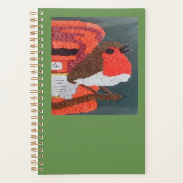 Agenda Dotty Robin Small Planner (Anverso)